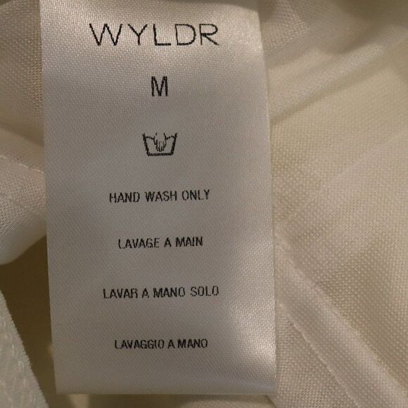 Revolve WYLDR Mailey White Lace Bodycon Sheath Dress Size S - Picture 15 of 15